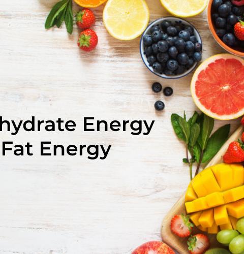 Difference Between Carbohydrate Energy and Fat Energy
