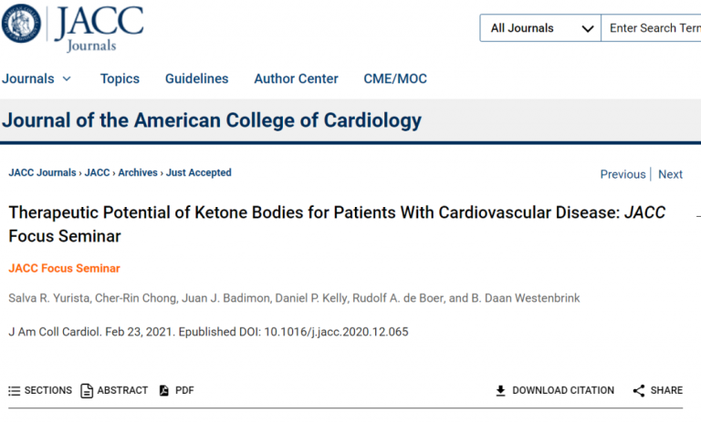 Ketogenic Diet and Cardiometabolic