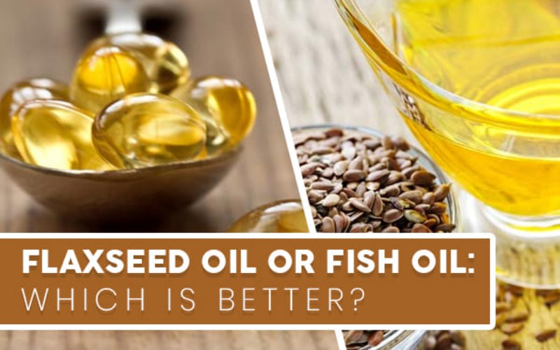 Which is Better, Flaxseed Oil or Fish Oil