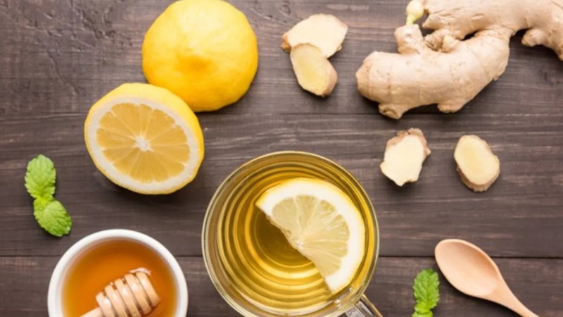 Lemon Turmeric Herbal Detox Tea